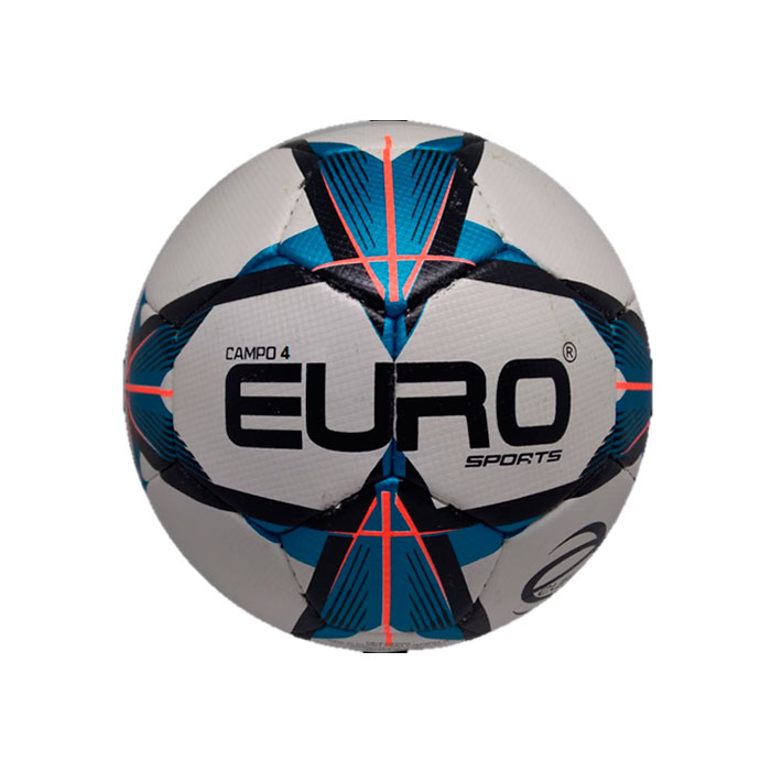 Bola Euro Campo 4 Linha Pró Azul