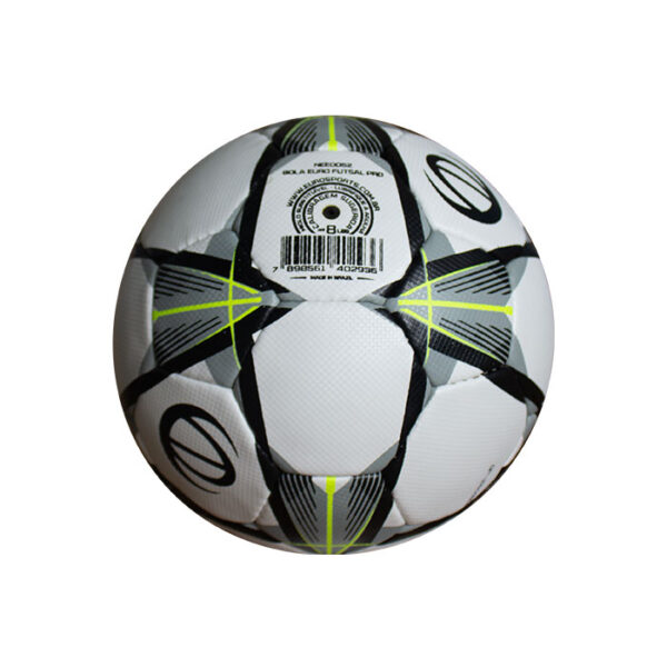 Bola Euro Futsal Linha Pró Cinza - Image 3