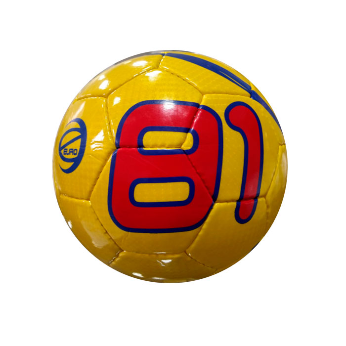 Kit 2 Bolas Euro Futsal 81 Futuro Amarela e Preta Único