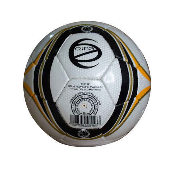Bola Euro Futsal Linha Maximum Preta - Image 3
