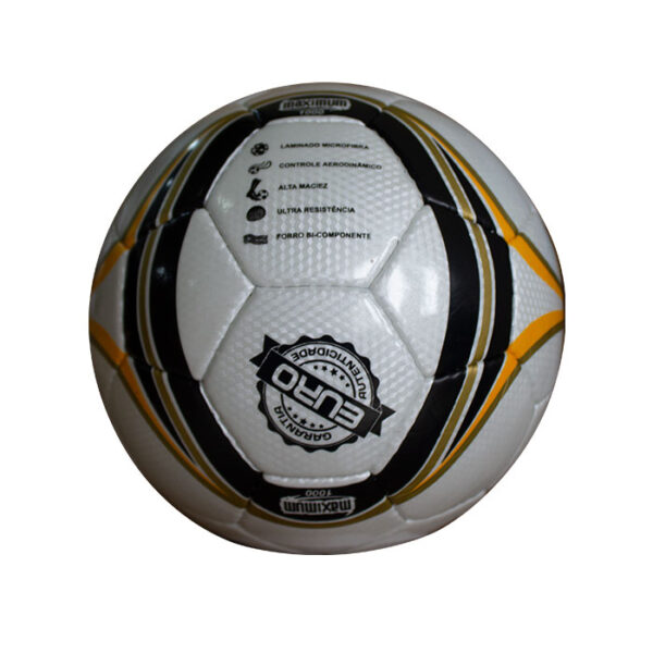 Bola Euro Futsal Linha Maximum Preta - Image 4