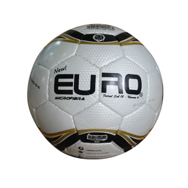 Bola Euro Futsal Sub-13 Linha Maximum Preta