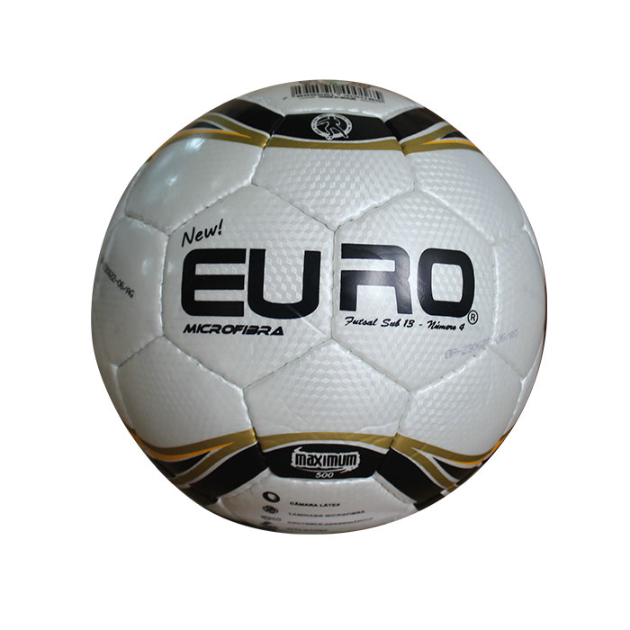 Bola Euro Futsal Sub-13 Linha Maximum Preta
